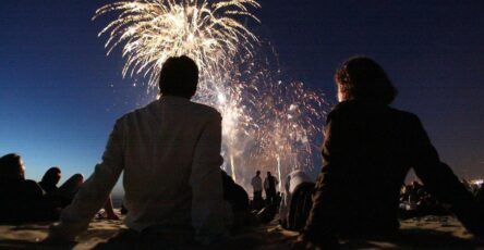 Célébrez l'Amour Saint-Valentin en Lumière avec un Spectacle Pyrotechnique